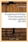 Bocquet, Bocquet-j-a - Enseignement technique. cours