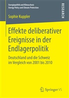Dr. Sophie Kuppler, Sophie Kuppler - Effekte deliberativer Ereignisse in der Endlagerpolitik