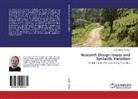 Jorge Aguilar-Sánchez - Research Design Issues and Syntactic Variation