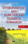 Lucille T Cacioppo, Lucille T. Cacioppo - Environmental & Agricultural Research Summaries (with Biographical Sketches)