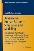 Daniel N Cassenti, Daniel N. Cassenti, Danie N Cassenti - Advances in Human Factors in Simulation and Modeling
