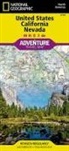 National Geographic Maps, National Geographic Maps, National Geographic Maps - Adventure - National Geographic Adventure Map United States, Calfornia and Nevada