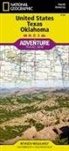 National Geographic Maps, National Geographic Maps, National Geographic Maps - Adventure - National Geographic Adventure Map United States, Texas and Oklahoma