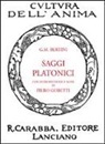 Giovanni M. Bertini - Saggi platonici