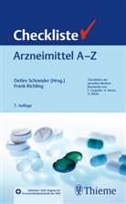 Frank Richling, Detle Schneider, Detlev Schneider, Frank Richling, Detlev Schneider - Checkliste Arzneimittel A - Z