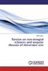 Alain Leytem - Torsion on non-integral schemes and singular sheaves of dimension one
