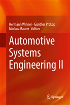 Markus Maurer, Gunter Prokop, Günthe Prokop, Günther Prokop, Hermann Winner - Automotive Systems Engineering II