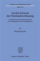 Michael Krenzler - An den Grenzen der Notstandsverfassung.