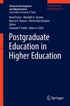 Meredit A Harmes, Meredith A Harmes, Patrick Alan Danaher, Ronel Erwee, Marcus Harmes, Marcus K. Harmes... - Postgraduate Education in Higher Education: Postgraduate Education in Higher Education
