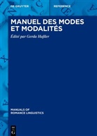 Gerd Hassler, Gerda Hassler - Manuel des modes et modalités
