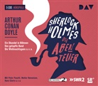 Arthur Conan Doyle, Hans Clarin, Peter Pasetti, Walter Renneisen, u.v.a. - Sherlock Holmes - Die Abenteuer, 5 Audio-CDs (Audio book)