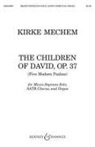 Children of David (Five Modern Psalms): Satb and Organ
