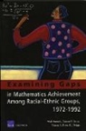 Mark Berends, R. J. Briggs, Samuel Roundfield Lucas, Thomas Sullivan - Examining Gaps in Mathematics Achievement Among Racial Ethic Groups