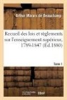 Arthur Marais de Beauchamp, De beauchamp-a, Ministère de l'Instruction Publique - Recueil des lois et reglements