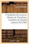 Ernest Maindron, Maindron-E - L academie des sciences. histoire