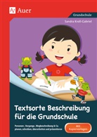 Sandra Kroll-Gabriel - Textsorte Beschreibung für die Grundschule