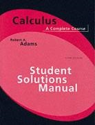 Robert A. Adams - Student's Solutions Manual