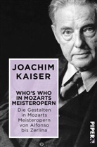 Joachim Kaiser - Who´s who in Mozarts Meisteropern