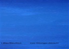 Inez Dr. Gitzinger-Albrecht, Inez Gitzinger-Albrecht - Nr.1 Blau/blue/bleu