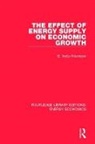 Niemeyer, E Victor Niemeyer, E. Victor Niemeyer, E. Victor Niemeyer - Effect of Energy Supply on Economic Growth