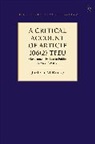Jarleth Burke, Jarleth (Tilburg Law and Economics Centre) Burke - A Critical Account of Article 106(2) TFEU