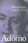 Theodor W. Adorno, Theodor W. (Frankfurt School) Adorno, Tw Adorno, Theodor W. Adorno - Metaphysics