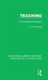 C M Fleming, C. M. Fleming, C.M. Fleming, C. M. Fleming - Teaching
