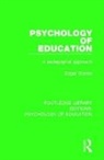 Edgar Stones, Professor Edgar Stones - Psychology of Education
