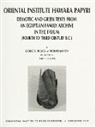 George R. Hughes, George R Hughes, George R. Hughes, Richard Jasnow, Richard Lewis Jasnow, James G. Keenan - The Oriental Institute Hawara Papyri