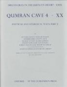 Esther Chazon, Torleif Elgvin, Esther Eshel, Bilhah Nitzan, Bilhah (Department of Bible Nitzan, Nitzan Bilhah - Discoveries in the Judaean Desert: Volume XXIX. Poetical and Liturgical Texts, Part 2