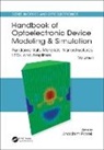 Joachim (Nusod Institute Llc Piprek, Joachim Piprek, Joachim (Nusod Institute Llc Piprek, Piprek Joachim - Handbook of Optoelectronic Device Modeling and Simulation