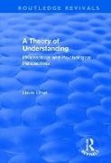 Chart, David Chart, Chart David - Theory of Understanding Philosophical and Psychological Perspectives