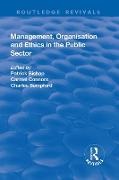 Bishop, Patrick Bishop, Patrick Connors Bishop, Bishop Patrick, Carmel Connors, … - Management, Organisation, and Ethics in the Public Sector