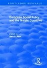 Alan C. Neal, Alan C. Neal, Neal Alan C. - European Social Policy and the Nordic Countries