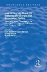 Karl Heinrich Poser Oppenlander, Karl Poser Oppenlander, Karl Oppenlander, Karl Heinrich Oppenlander, Gunter Poser, Poser Gunter... - Use of Survey Data for Industry, Research and Economic Policy