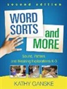 Kathy Ganske, Kathy (Department of Teaching and Learning (retired) Ganske - Word Sorts and More, Second Edition