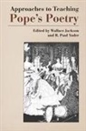Wallace Jackson, R. Paul Yoder - Approaches to Teaching Pope's Poetry