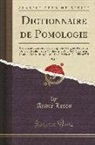 Andre Leroy, André Leroy - Dictionnaire de Pomologie, Vol. 2: Contenant l'Histoire, La Description, La Figure Des Fruits Anciens Et Des Fruits Modernes Les Plus Généralement Con