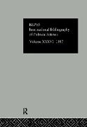 British Library of Political and Economic Science,  The British Library of Political and Economic Science - IBSS: Political Science: 1987 Volume 36