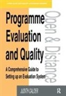 Judith Calder, Calder Judith - Programme Evaluation and Quality