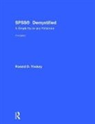 Ronald D. Yockey, Ronald D. (Fresno State University Yockey, Yockey Ronald D. - Spss Demystified
