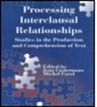 Jean Costermans, Costermans Jean, Michael Fayol, Michel Fayol, Fayol Michel - Processing interclausal Relationships