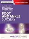 Mark E Easley, Mark E. Easley, Mark E. (Orthopaedic Surgeon Easley, Easley Mark E., Beat Hintermann, Beat (Division Head Hintermann... - Operative Techniques: Foot and Ankle Surgery