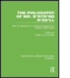 Philip E. B. Jourdain, Philip E B Jourdain, Philip E. B. Jourdain, Philip Edward Bertrand Jourdain - Philosophy of Mr. B*rtr*nd R*ss*ll