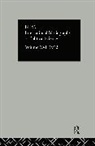 International Committee for Social Science Information and Documentation, International Committee for Social Sciences Documentation - IBSS: Political Science: 1972 Volume 21