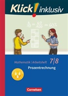 Elisabeth Jenert, Elisabet Jenert, Elisabeth Jenert, Petra Kühne, Petra Kühne - Klick! inklusiv: Klick! inklusiv - Mathematik - 7./8. Schuljahr