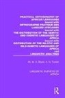 M. A. Bryan, International African Institute, International African Institute - Practical Orthography of African Languages