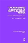 M. A. Bryan, M.a. Bryan, A. N. Tucker, A. N. Bryan Tucker, A.N. Tucker, A.n. Bryan Tucker - Non-Bantu Languages of North-Eastern Africa