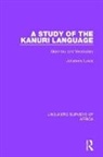 Lukas, Johannes Lukas - Study of the Kanuri Language