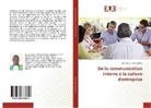 Toa Agnini Jules Evariste - De la communication interne à la culture d'entreprise